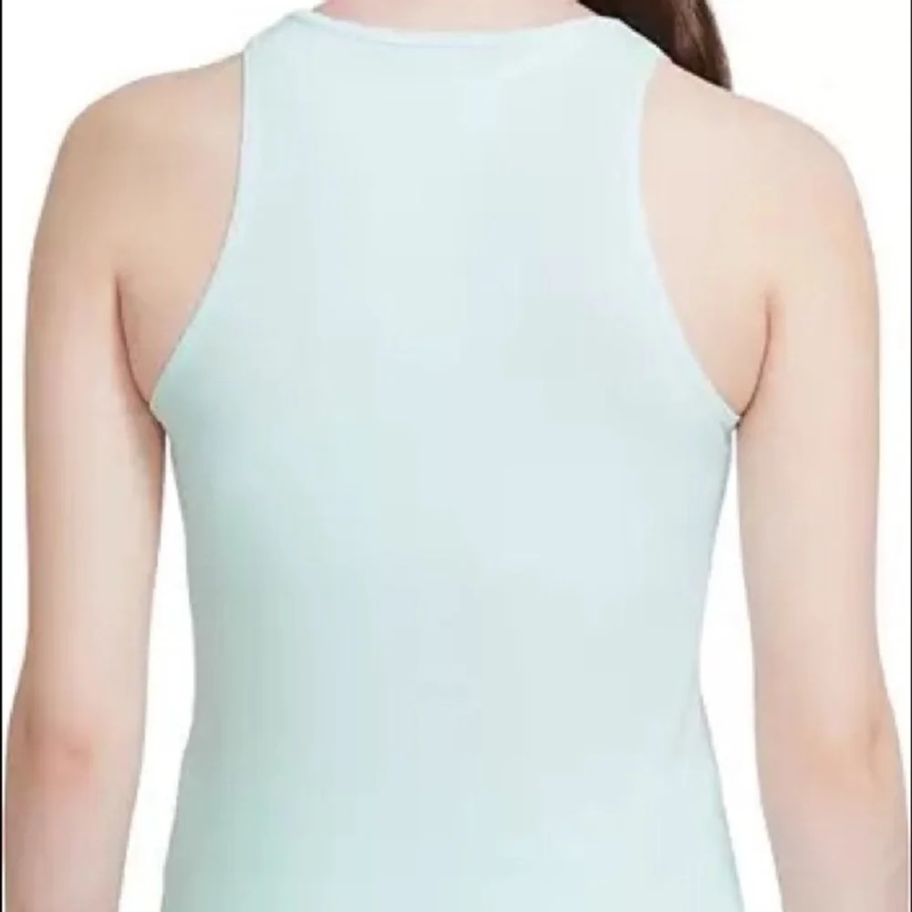 Womens Nike essential rib knit tank mint green size xl